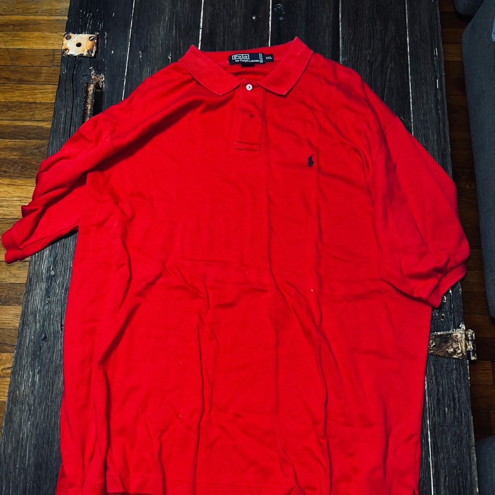 Ralph Lauren Classic Red Polo Shirt